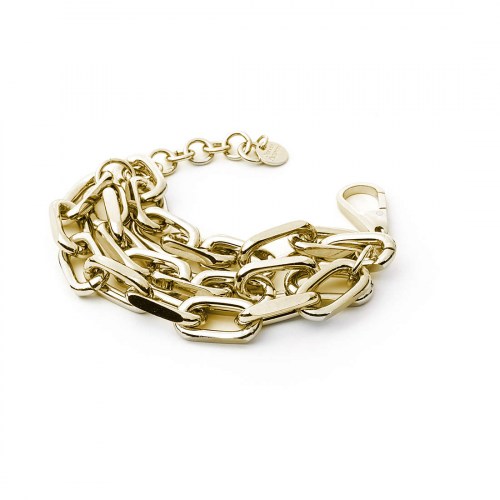 Bracciale Catena Multifilo Dorato 4UBR4326W